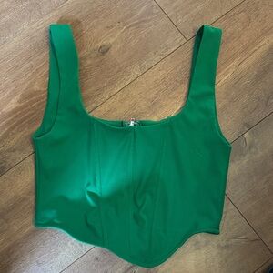 edit by nine Green Corset Size M